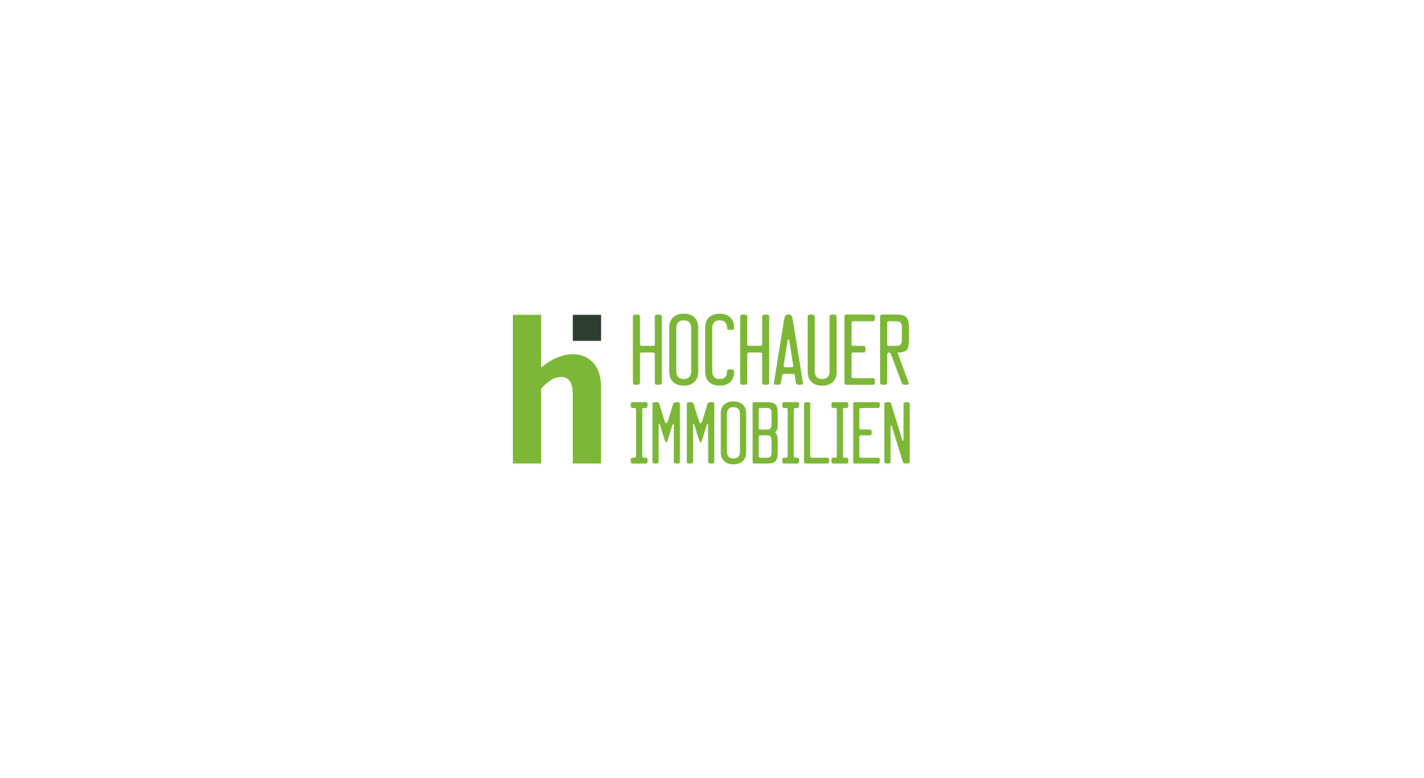 Hochauer Immobilien HI Monogramm in grün